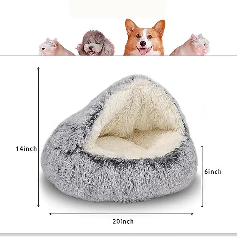 Soft Plush Pet Bed - Pet Playhouse 1