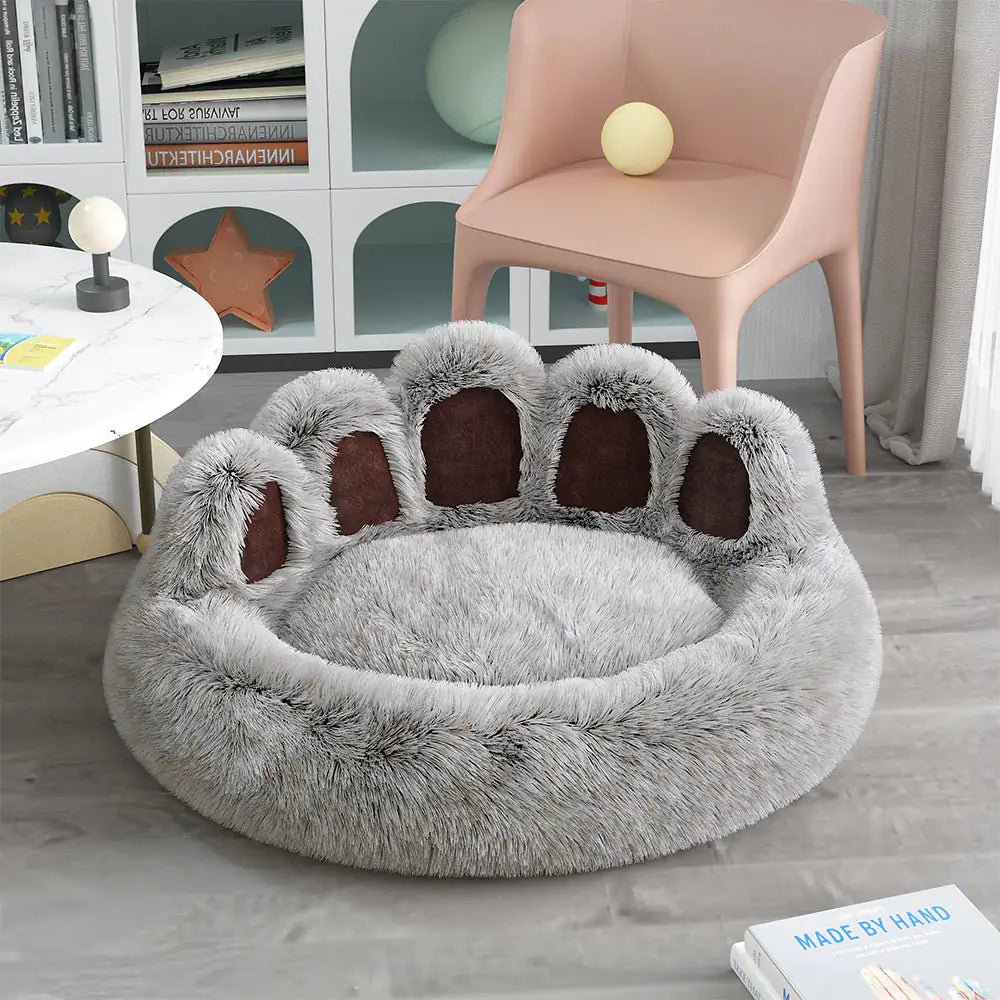 Long Plush Cat Bed - Pet Playhouse 2