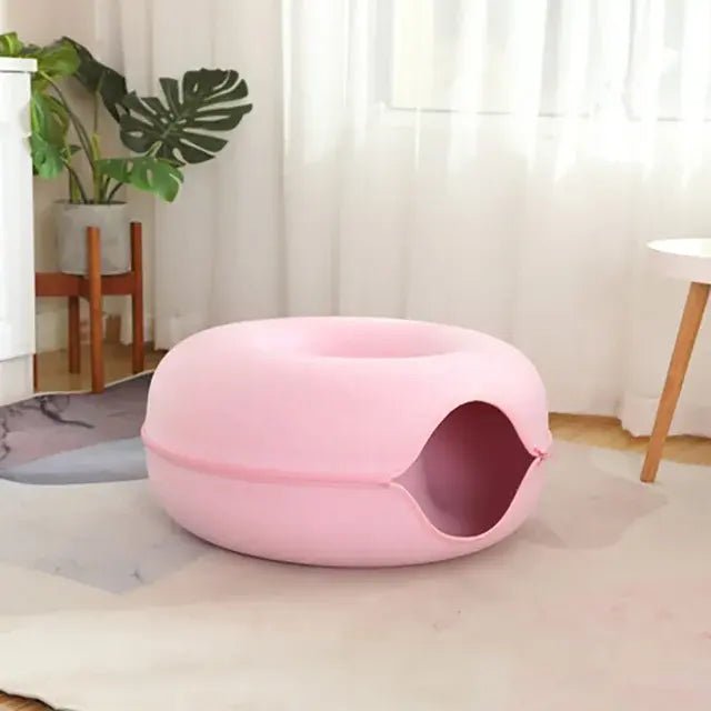 Cat Donut Bed - Pet Playhouse 3